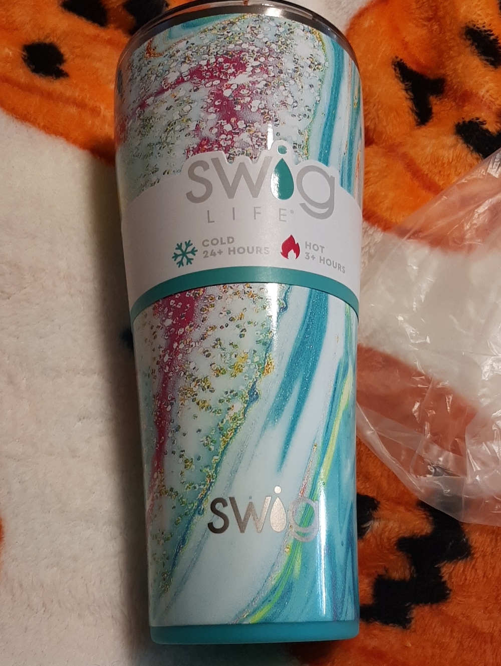 SWIG LIFE 32oz Wanderlust Marble Triple Insulated Steel Tumbler NEW W TAGS